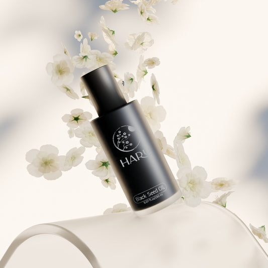 Haru Black seed hair oil